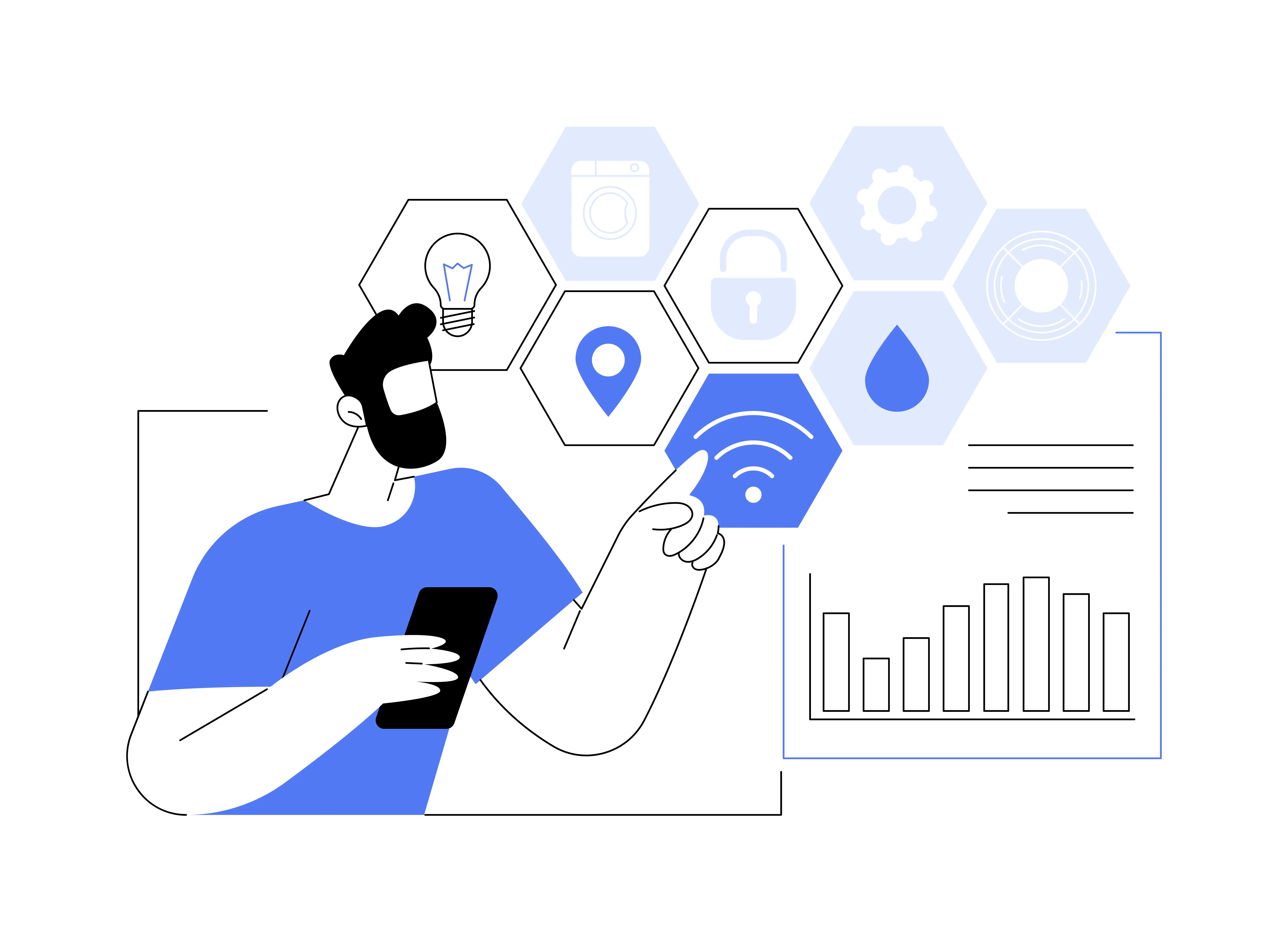 Industrial IoT application development for manufacturing automation and equipment monitoring
